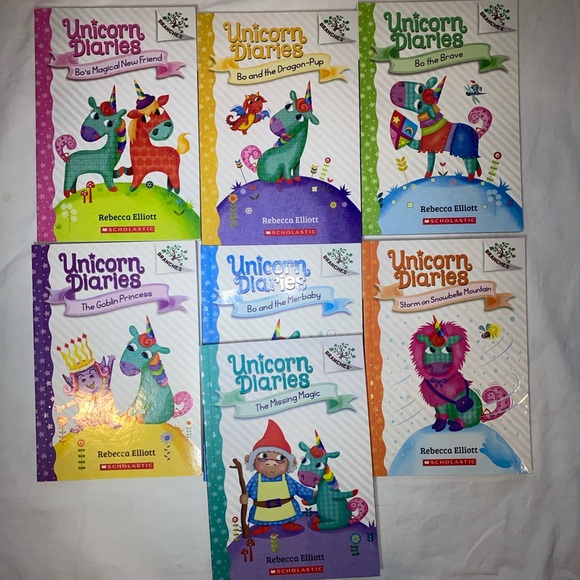 Scholastic Unicorn Diaries Books 1-7 - Picture 1 of 10